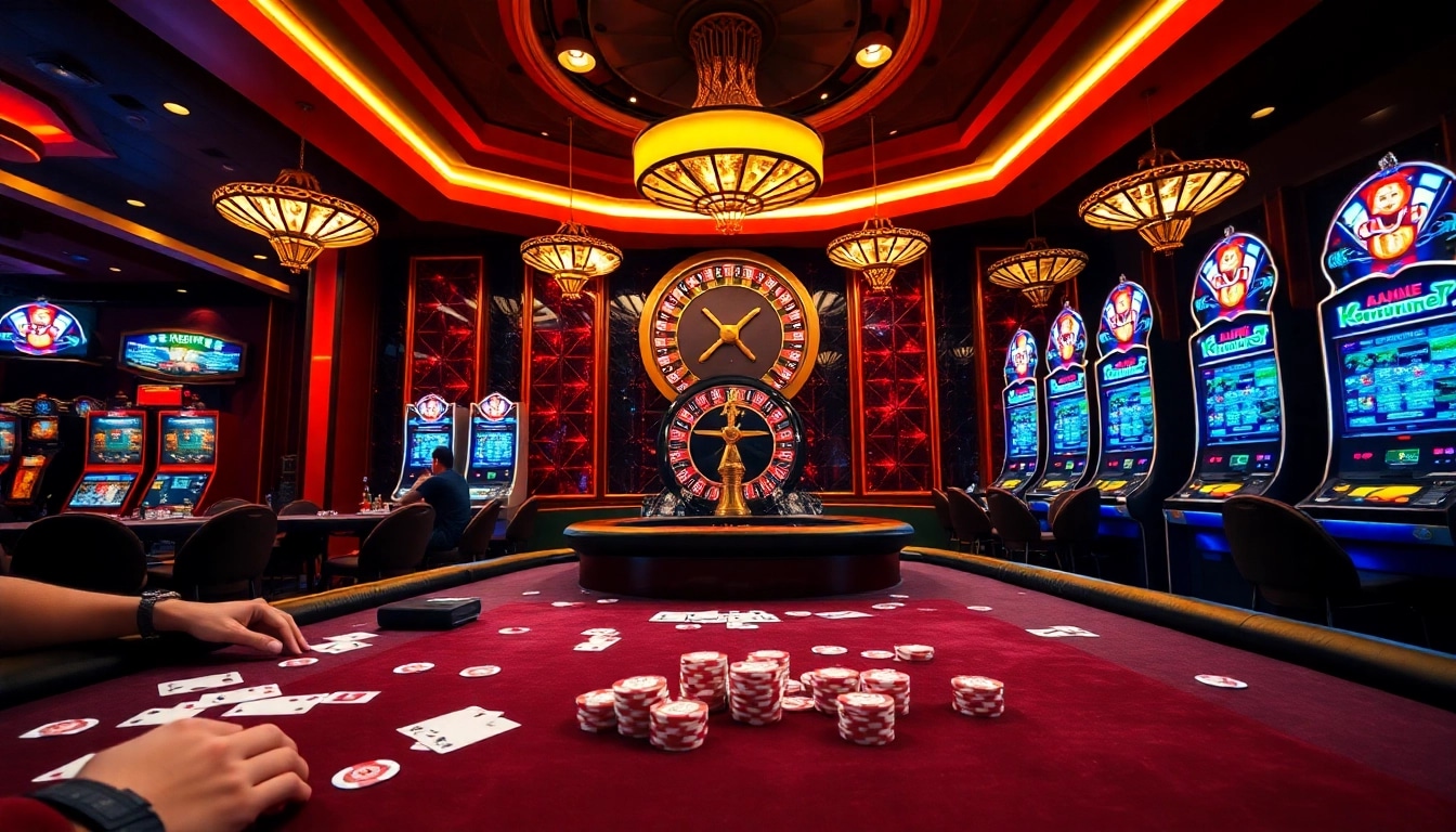 Experience the thrill of rr 88 gaming at an upscale casino table with cards and chips.