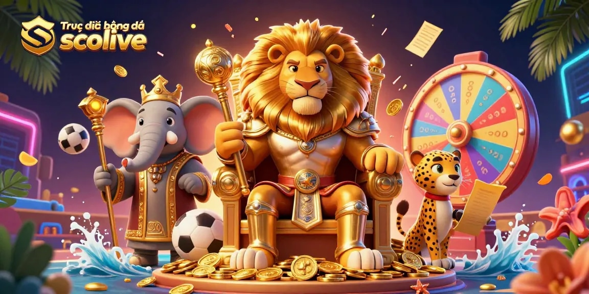 Experience Trực tiếp bóng đá socolive with dynamic sports betting elements and vibrant visuals.