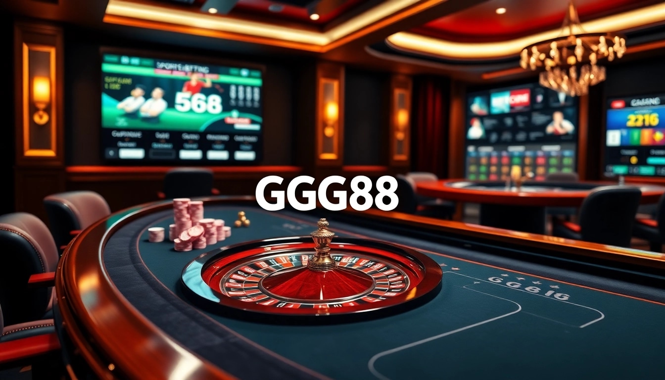 Experience the excitement of GG88 with an engaging online casino environment full of vibrant games.