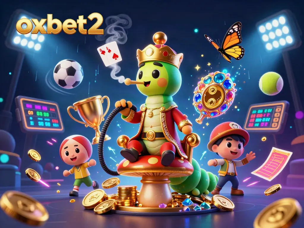 Experience excitement with oxbet2 as the caterpillar master creates poker magic in a vibrant casino.