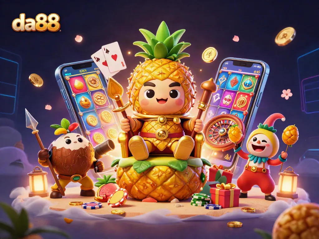 Experience thrilling wins at da88 with vibrant slot games and exciting features in a captivating casino scene.