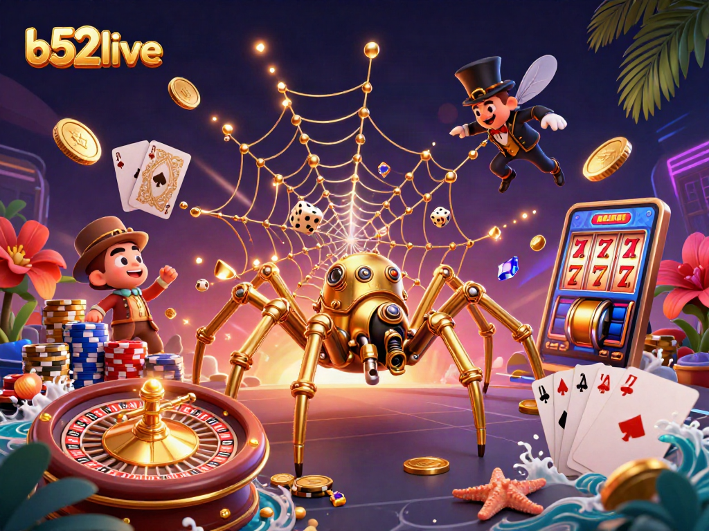 Join the excitement at b52live with a stunning steampunk-themed casino adventure!