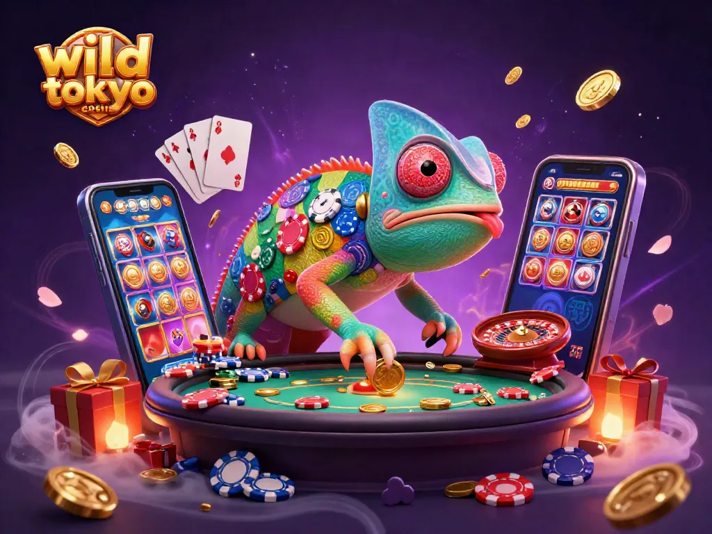 Win big at wild tokyo casino with vibrant animated characters and exciting game elements