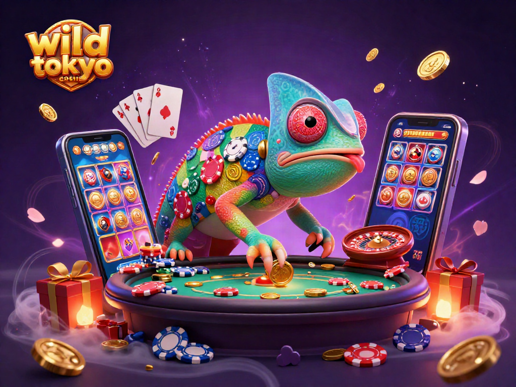 Win big at wild tokyo casino with vibrant animated characters and exciting game elements