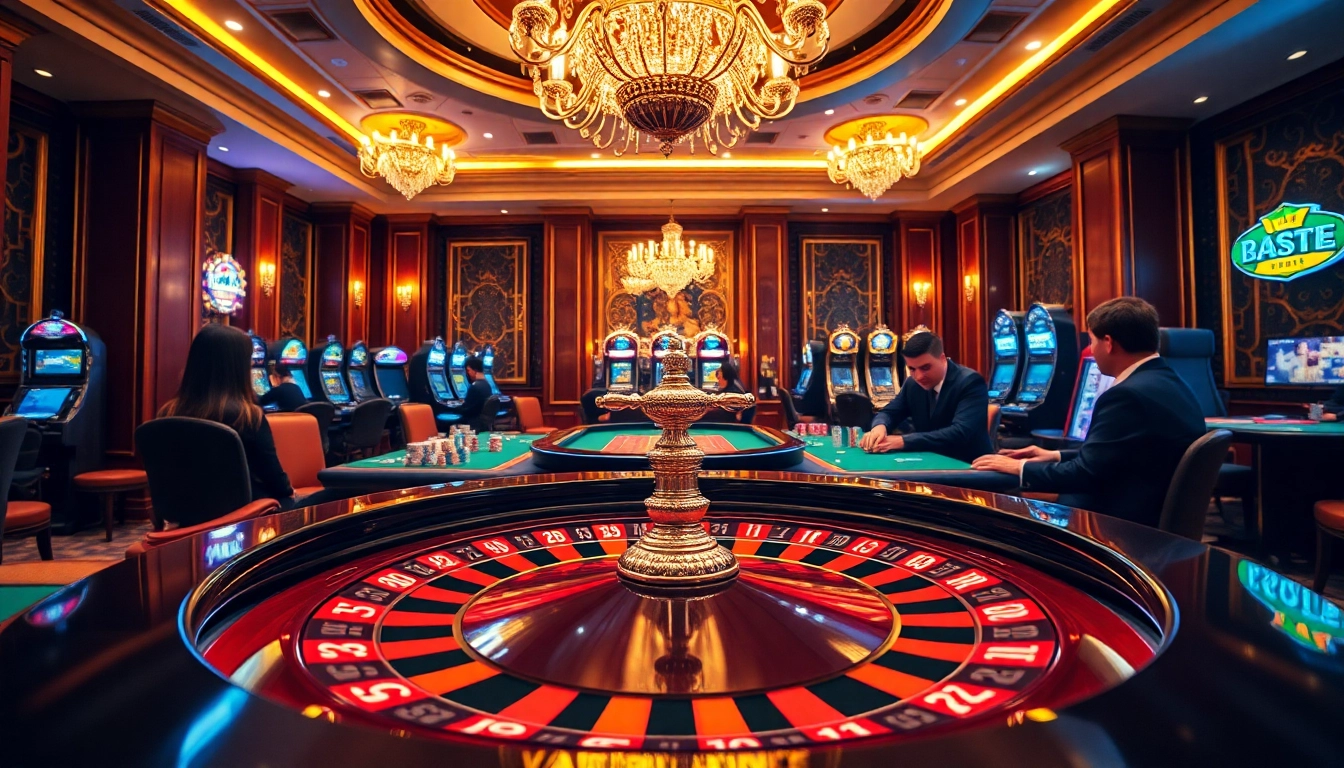 Experience the excitement of SC88 with vibrant casino games and professional players at the table.