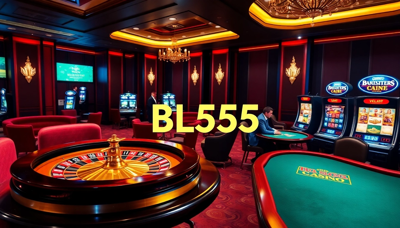Experience the excitement of BL555 with luxurious casino games and vibrant atmosphere.